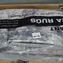 Living Room Area Rugs - 10x12 Washable Abstract Large Soft Indoor Rug Neutral Modern Low Pile Carpet for Bedroom Dining Room Farmhouse Home Office - Grey Blue