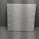Ekena Millwork CT24X24SW Swirl Ceiilng Tiles, 24"W x 24"H x 5/8"P , Primed