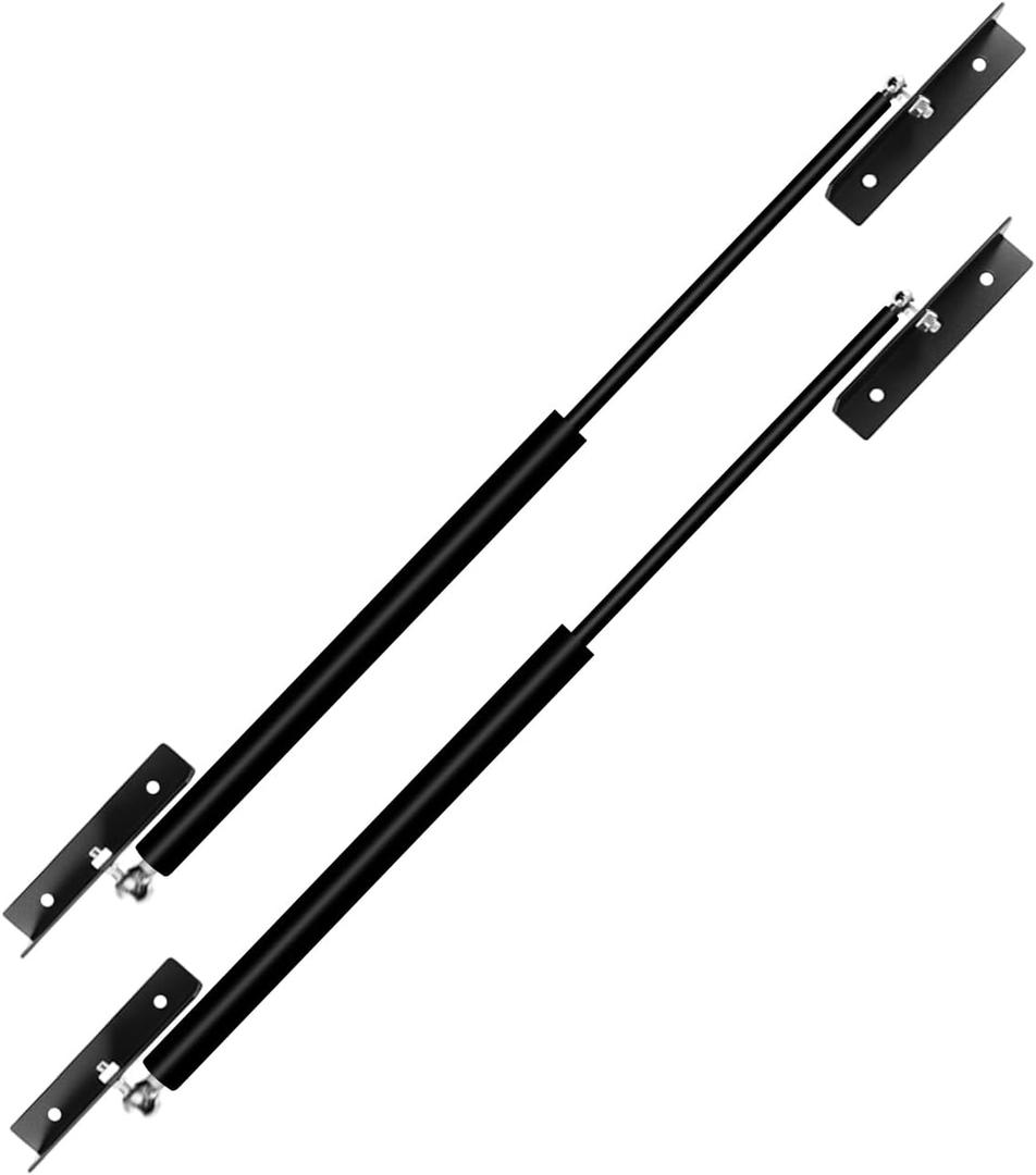 Gas Struts for Heavy Lid, 23 Inch Lift Support 200 lbs, Upgraded Heavy Duty Gas Spring, Strong Hydraulic Support for Murphy Bed, Tonneau Cover, Trap Door, Floor Hatch, RV Bed, Camper Bed (2 PCS)