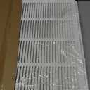 Return Air Filter Grille 20x20,Air Return Vent Cover Grill for 20"W x 20"H Duct Opening,Steel HVAC Vent Covers for Wall and Ceiling,Holds 1" Thick AC Filter, For 20''w20''h-duct Opening