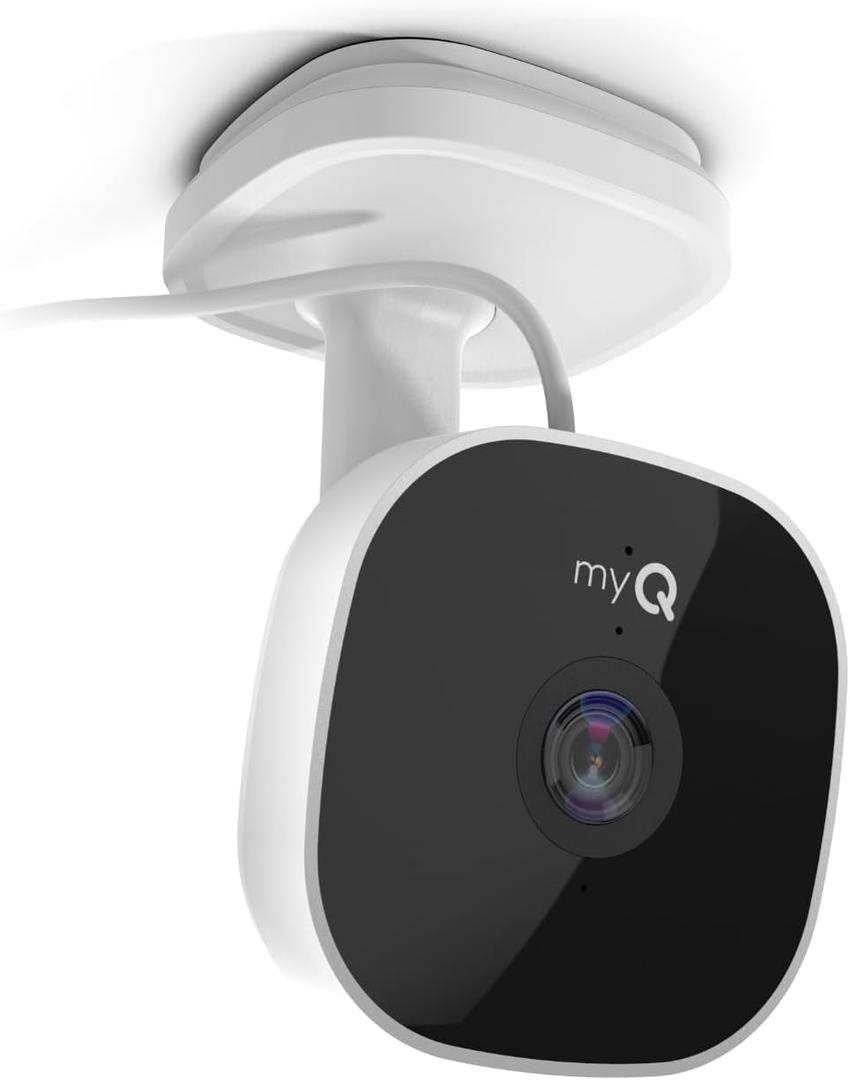 myQ Smart Garage Security Camera 1080p HD Video, Night Vision, Motion Detection, Magnetic, Wi-Fi, Two-Way Audio, Smartphone Control