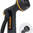 Melnor 65040-AMZ XT Metal Rear Trigger Nozzle with QuickConnect Product Adapter Set, Amazon Bundle