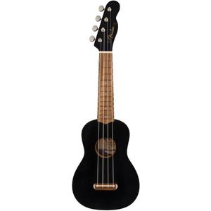Fender Venice Soprano Ukulele, Black