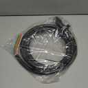 CheeMuii 7 Way Trailer Cord Heavy Duty 8 FT Trailer Wiring Harness Kit 7 Pin Trailer Plug Inline Wire Harness Cable for Trailers RVs Campers