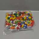 ekuzi Classic Bulk Bricks Compatible with Lego Baseplate, Building Blocks in Random Color, Kids Creative Set, Mixed Shape