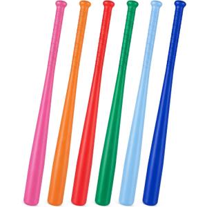 Liliful Plastic Baseball Bat 29.5 Inch Baseball Bat Solid Lightweight Plastic Bat with Molded Plastic Grip Handle for Daily Baseball Practice Festival Gift Party Decoration
