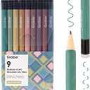 Grabie Erasable Gel Pens, 9 Colors Erasable Pens Multicolor, Make Mistakes Disappear, 0.7mm Medium Point Rollerball Tip Colored Pens for Drawing Writing Planner, Smooth Writing(Rustic Reverie)