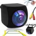 Ultra-Clear 1080P AHD Backup Camera - 170 Wide Angle Rear View Camera with Super Night Vision, IP69K Waterproof, 6-Layer Glass Lens, Universal Parking Camera for 12V Cars, Trucks, SUVs, RVs