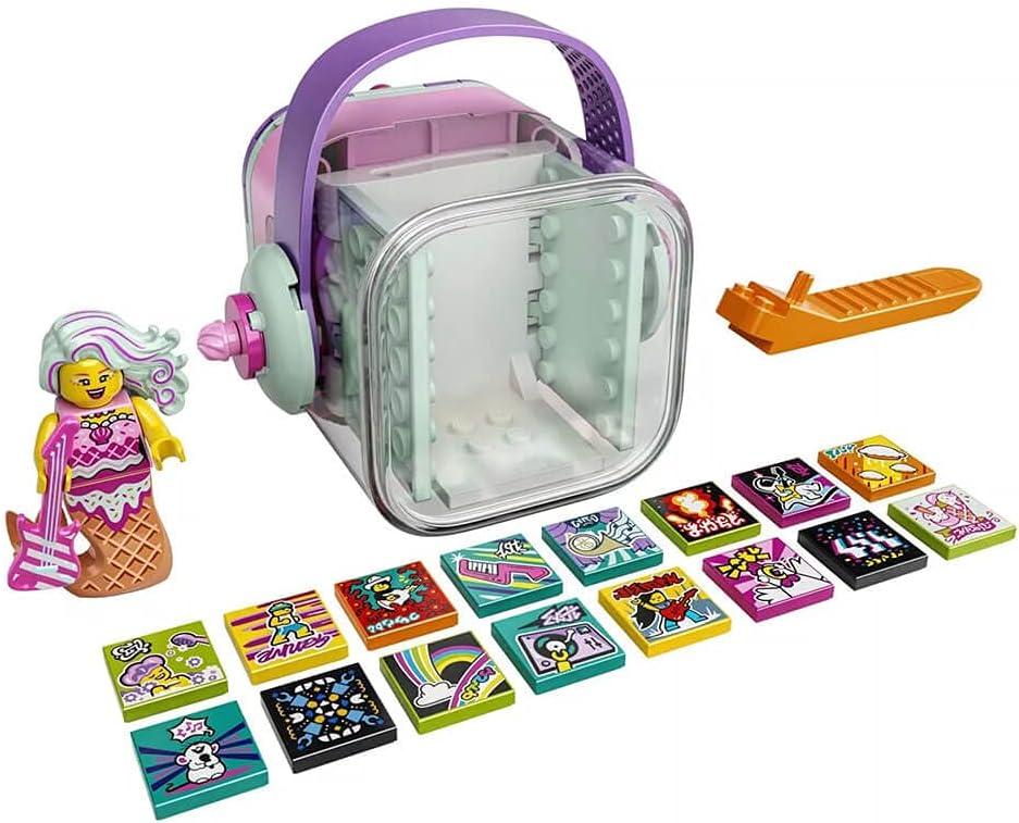 LEGO VIDIYO Candy Mermaid Beatbox 43102 Building Kit with Minifigure; Creative Kids Will Love Producing Pop Music Videos Full of Songs, Dance Moves and Effects, New 2021 (71 Pieces)