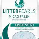 Litter Pearls Micro Fresh Scented Non-Clumping Crystal Cat Litter with Odorbond, 7 lb