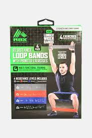 4pk Loop Resistance Bands
