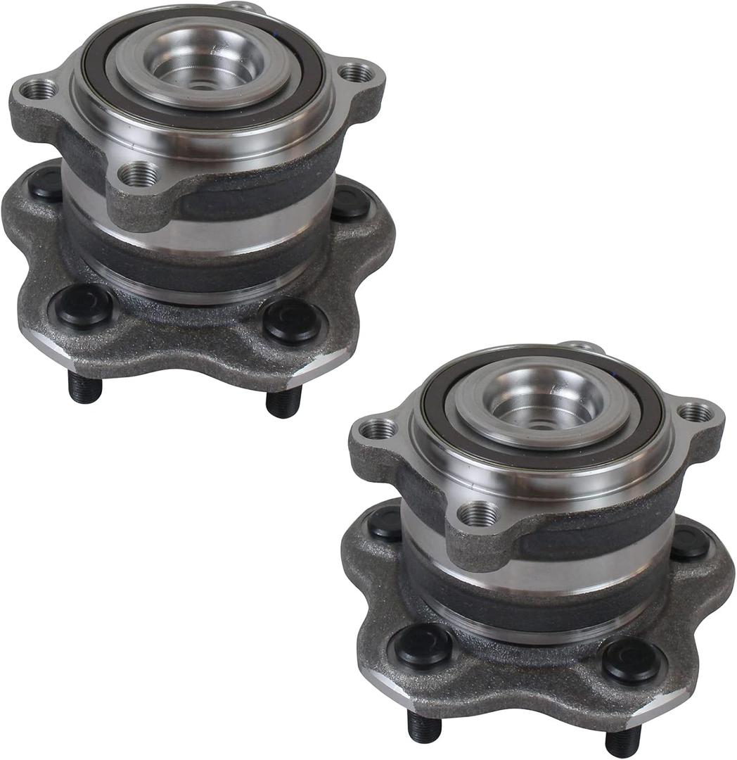 PAROD Pair 512388 Rear Wheel Hub Bearing Assembly FWD Compatible with 2007-18 Nissan Altima, 2009-19 Maxima, 2015-16 Murano, 2013-19 Pathfinder, 2013 Infiniti JX35, 2014-19 QX60, 2011 Mitsubishi RVR