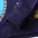 Bumeex Toddler Boy's Kids Crewneck Pullover Sweatshirts 2-7Year (Blue)