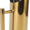 Water Pitcher, 53oz 1.5L Stainless Steel Beverage Pitcher with Proof Spout for Cocktail Flower Tea Cold Brew (Gold), 3 PACK 