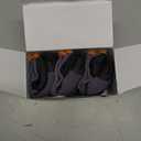 NEOTRIL Safety Work Gloves MicroFoam Nitrile Coated-3 Pairs, Seamless Knit Nylon Bulk Pack Working Gloves with Grip for Men Women Light Duty Work, Automotive, Warehouse (Gray, L)