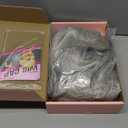 SiYi Short Curly Silver Gray Wigs for Old Lady Costume for Women and Grandma Arty Wig Silver Gray Mother Oldlady Wig