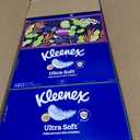 Kleenex Ultra Soft Facial Tissues, 8 Flat Boxes, 180 Tissues per Box, 3-Ply