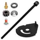 938-05078 Steering Shaft 5/8 and 617-04094 Sector Gear for MTD Troy-Bilt Mowers 941-04124 Hex Flange Bearing 61704094 948-0389 76-057 738P07154,738-05078