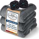 Bedsure Electric Blanket Queen Size - Dual Control Heated Blanket Queen, GentleSoft Fast Heating with 10 Time Settings & 10 Heat Settings, Warm Gift for Grandma (84x90 inches, Grey)