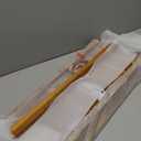 Extra Wide 26in Wooden Step Stool, Heavy Duty One Step Stool for Adults and Seniors, Holds Up to 550 lbs, Reinforced Cross Bar, Non-Skid Surface, Multipurpose Use for Kitchen, Bathroom, Bedroom (Warm Acacia)