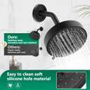 T2903EPBL Shower System Compatible with moen Shower Trim Kit, Replacement for T2903EPBL Black moen Tub Shower Trim, Easy to Install, Without 2510 Valve