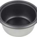 Operitacx Rice Cooker Inner Pot 3 Cup/0.5L Uncooked, Non-Stick Inner Replacement Pot Compatible with 1.5L Rice Cooker, Multi-Cookers