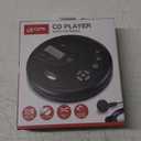 GPX PC332B Portable CD Player with Anti-Skip Protection, FM Radio and Stereo Earbuds - Black
