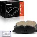 A-Premium Front Ceramic Brake Pads Set Compatible with Land Rover Range Rover 2006-2009, Range Rover Sport 2006-2009, LR3 2005-2009, 4-Pack