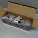 INCX 4.6 inch Solar Lights Outdoor Waterproof,8 Pack Solar Lights for Outside, Solar Garden Lights Landscape Lighting for Patio Pathway Lawn Yard Deck Driveway Walkway, Cold White