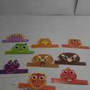 9 Pcs Dinosaur Party Hats for Kids 9 Styles Dinosaur Hats Birthday Party Decorations Dino with Elastic Ropes Headbands Crown for Halloween Kids Birthday Decoration Supplies