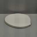 KOHLER K-4774-96 Brevia Elongated Toilet Seat with Quick-Release Hinges And Quick-Attach Hardware For Easy Clean, Biscuit