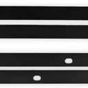 Pinch Weld Covers for 2021-2024 Ford Bronco 4-Door | Covers Up Unsightly Pinch Weld | Bolt-On Installation | Micro-Texture Black Powder Coat | DV8 Offroad