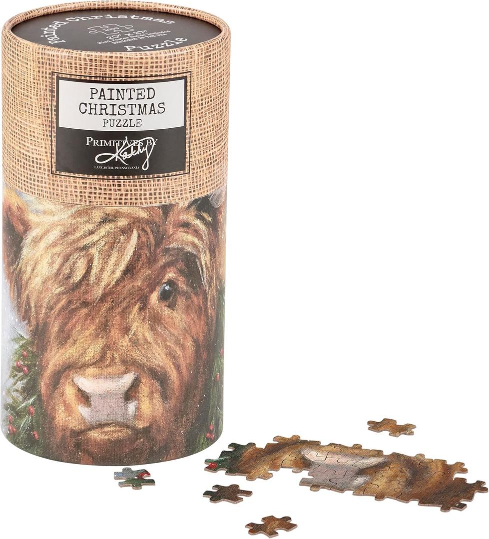 Primitives by Kathy Puzzle - Christmas Highland