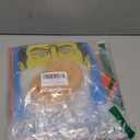 16 Packs Gnome Costume Set 7 Pcs Felt Dwarf Hats 7 Pcs White Fake Beard 2 Pcs Fake Ears for Halloween Christmas Party Cosplay (Color 3)