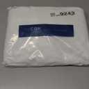 Extra Deep Queen Fitted Sheet - Hotel Luxury Single Fitted Sheet Only - Easily Fits 18 inch to 24 inch Mattress - Ultra Soft, Wrinkle Free w/Extra Deep Pockets - Easy-Care, Breathable & Comfy - White