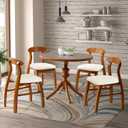 Yikko Chair Seat Covers, High-Density Check Jacquard Ekedalen Seat Covers for Dining Kitchen Restaurant Banquet, Stretch Removable Washable Chair Seat Cushion Protector (3, White)