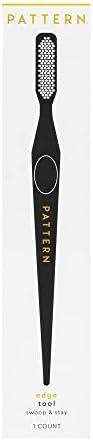 PATTERN Beauty by Tracee Ellis Ross Edge Tool - 3-in-1 Brush for Baby Hairs. Comb for parting or sectioning hair.