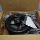 KRIDDO Toddler Balance Bike 2 Year Old,12 Inch Push Bicycle with Customize Plate (3 Sets of Stickers Included), Steady Balancing, Gift Bike for 2-5 Boys Girls, Black