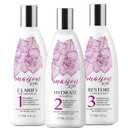 Maison 276 Pre-Shampoo, Shampoo and Conditioner for Silver, Gray & Blonde Hair, 3-Step System Tone-Correcting Shampoo, NOT a Purple Shampoo, Neutralizes Brassiness, Sulfate-Free, 3x 8oz Bottles
