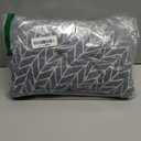 vctops Bohemian Soft Round Chair Pad Garden Patio Home Kitchen Office Seat Cushion Grid Blue Diameter 16"