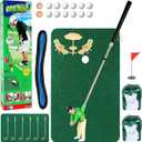 Mini Golf Games Funny Men Golf Gifts, Unique Mini Golfer On A Stick for Fathers Gift/Retirement Gift, Funny Games for The Whole Family, Birthday Golf Toys for 6 7 8 9 Year Old Boys Girls
