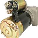DB Electrical 410-46009 12V Starter Compatible with/Replacement for Honda Civic 1984-1995, Civic del Sol 1993-1995, CRX 1988-1991 410-46007, SDR0031M, SDR0031-M, SDR0253, V412301, 8000108, Clockwise