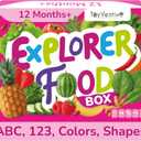 TOYVENTIVE Preschool Activity Set for Girls Educational Toddler Toys with Flashcards, Matching Games and Montessori Activity Cards for Visual Recognition and Play-Based Exploration Ages 13