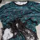 1920s Flapper Costume Accessories Set for Women - 1 Pcs Roaring 20s Outfit with Fringed Poncho, (just the cape alone)