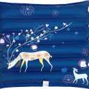 Cooling Mat, Cool Pillow Ice Pillow,Water Cooling Seat Cushion for Office Chair & Car Seat Cushion, Soft Summer Ice Water Pad,Children,Student,Office,Car (deer45*45cm+Ice Crystal)