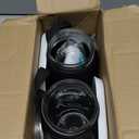 2Pack Sprouting Kit,1000ml Sprouting Jar with Mesh Lids and Stands, Microgreens Sprouts Growing Kit, Broccoli Sprouts Seeds Sprouting Jars with Screen Lids,Blackout Sleeves, Tray