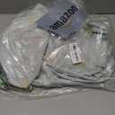 Green Floral Bird Shower Curtain, Hummingbird Jungle Botanical Shower Curtains 72x72, Victorian Vintage Farmhouse Chic French Country Style