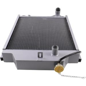 DVPARTS Radiator AL56372 Compatible with John Deere 2250 2355 2450 2555 2650 2755 2850 2650N 2855N 2450F 2650F