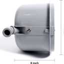 10-Inch Pool Light Niche, Pool Niche for Concrete Pools & Spas Fits Pentair & Hayward Pool Lights