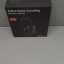 Upgrade ANC & ENC Headset with Microphone for PC, Wireless Headset with Mic for Work(Flip-to-Mute & USB Dongle), Bluetooth 5.4 Noise Cancelling Headphones with Mic for Call Center/Home/Computer/Phones